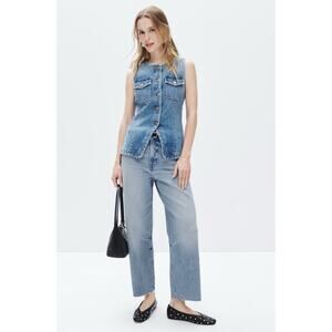 Madewell Perfect Vintage Wide-Leg Crop Jeans